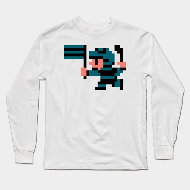 Ice Hockey Victory - San Jose Long Sleeve T-Shirt by The Pixel League